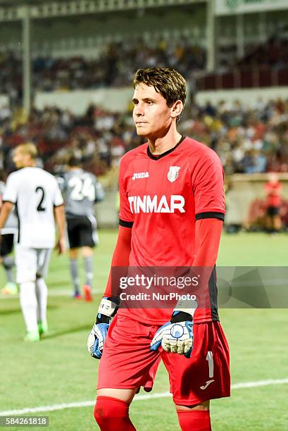 Silviu Lung of FC Astra Giurgiu during the UEFA Champions League Third Qualifying Round 2016-2017 game between FC Astra Giurgiu ROU and FC Kobenhavn...