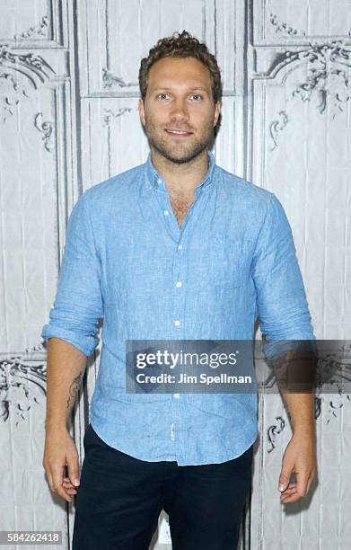 Actor Jai Courtney attends AOL Build Presents Jai Courtney, "Suicide Squad" at AOL HQ on July 28, 2016 in New York City.