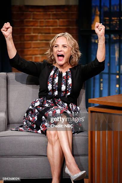 Episode 400 -- Pictured: Actress Amy Sedaris during an interview on July 27, 2016 --