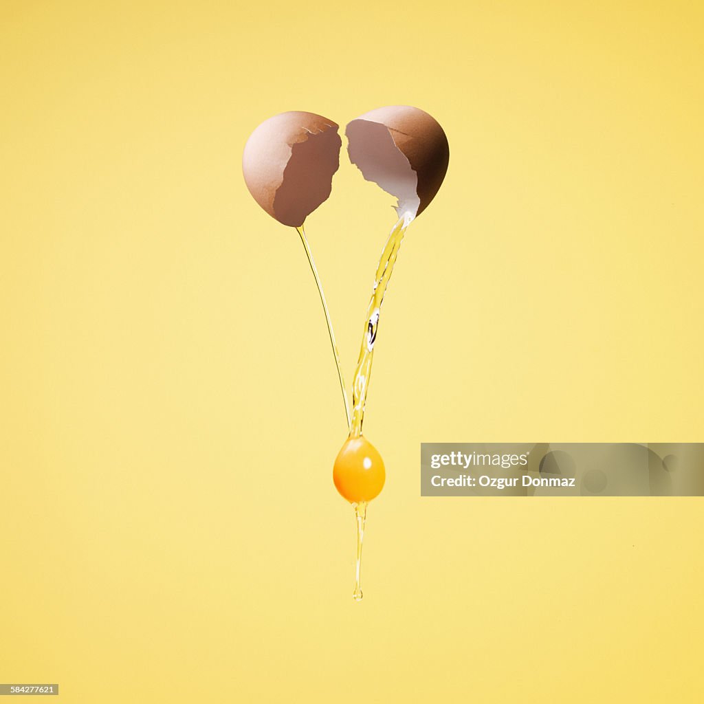 Exploding egg