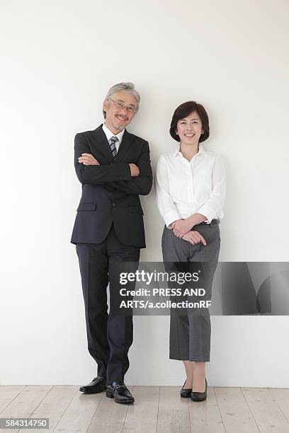 mature couple - rf business stock pictures, royalty-free photos & images