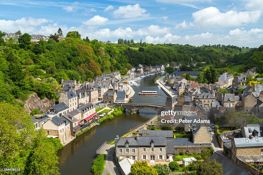Rance River Valley, Dinan, Brittany, France