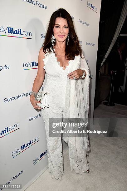 Lisa Vanderpump attends the Daily Mail Summer White Party with Lisa Vanderpump at Pump on July 27, 2016 in Los Angeles, California.