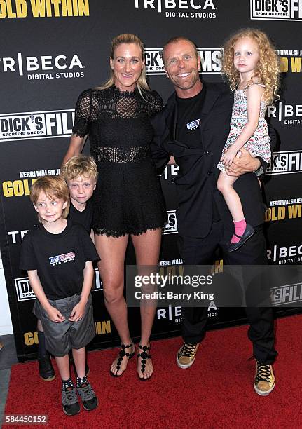 Sundance Thomas Jennings, Joseph Michael Jennings, Olympian/professional beach volleyball player Kerri Walsh Jennings, husband professional beach...