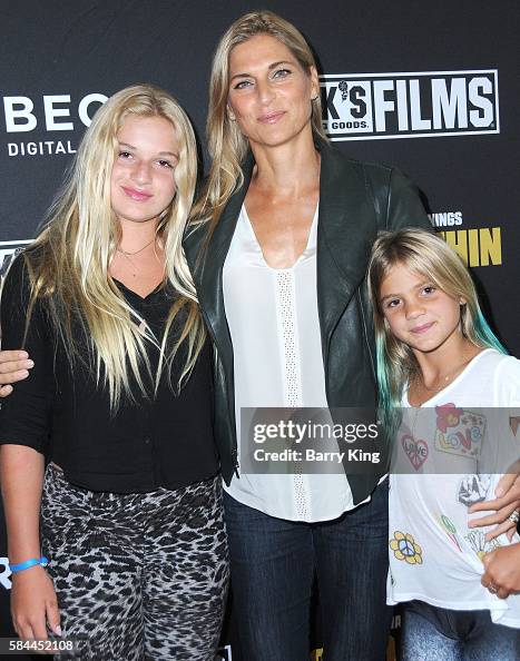 Volleyball Reece Professional beach volleyball player Gabrielle Reece and daughters ...