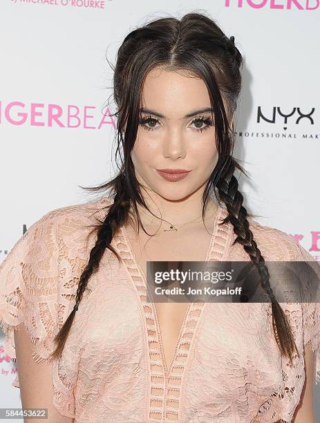 Olympic gymnast McKayla Maroney arrives at Tiger Beat's Pre-Party Around FOX's Teen Choice Awards at HYDE Sunset: Kitchen + Cocktails on July 28,...