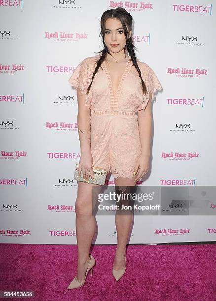 Olympic gymnast McKayla Maroney arrives at Tiger Beat's Pre-Party Around FOX's Teen Choice Awards at HYDE Sunset: Kitchen + Cocktails on July 28,...