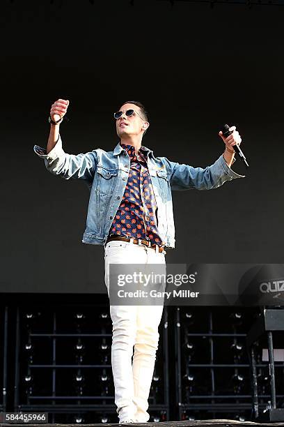 Eazy performs in concert during day 1 of the 25th anniversary of Lollapalooza at Grant Park on July 28, 2016 in Chicago, Illinois.