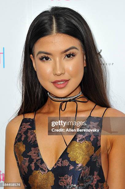 Actress Erika Tham attends Tiger Beat's Pre-Party around FOX's Teen Choice Awards at HYDE Sunset: Kitchen + Cocktails on July 28, 2016 in West...