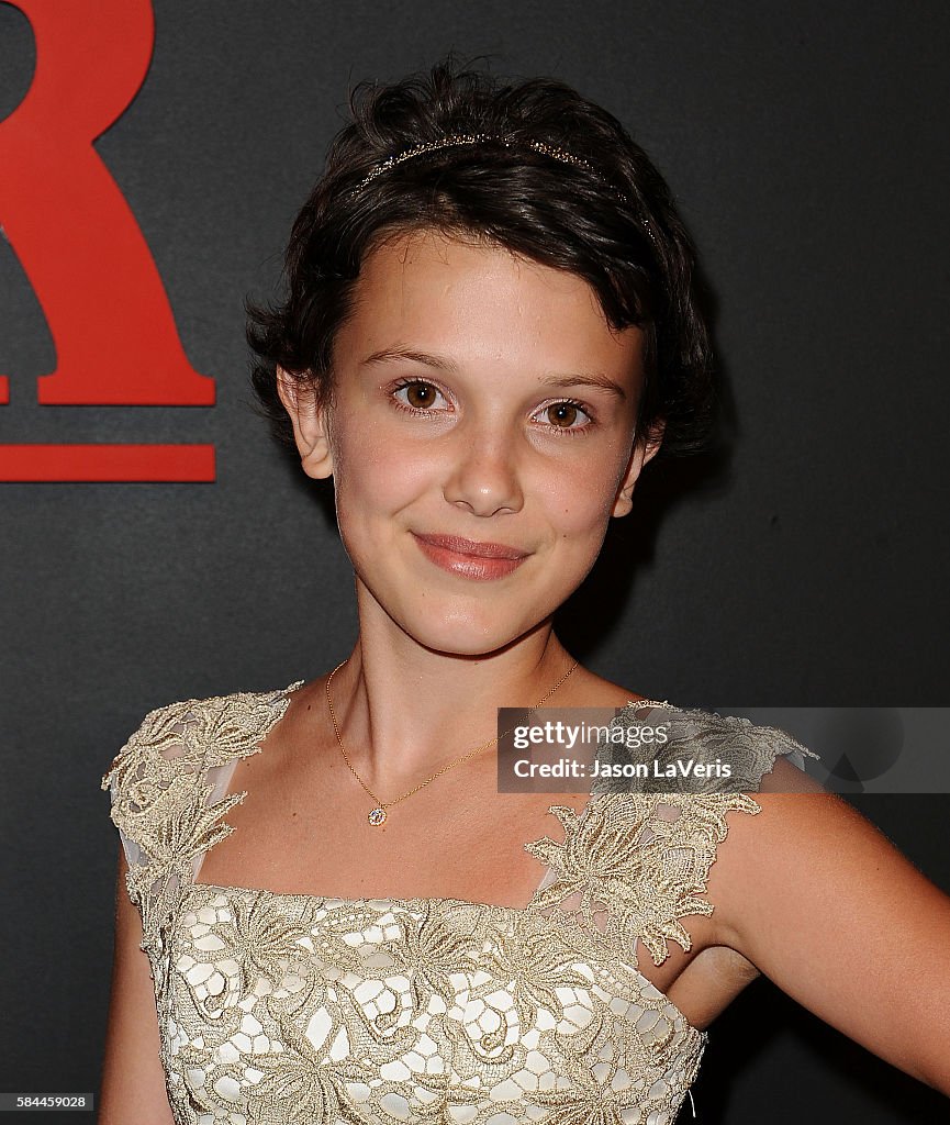 Premiere Of Netflix's "Stranger Things" - Arrivals