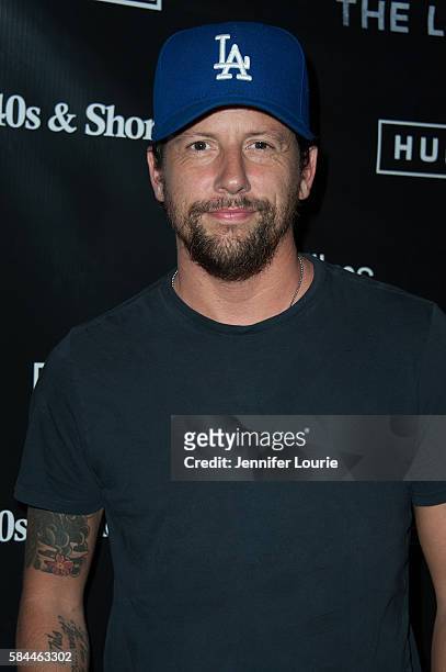 Actor Ross McCall arrives at the Premiere of IFC Films' "The Land" at The Theatre at Ace Hotel on July 28, 2016 in Los Angeles, California.