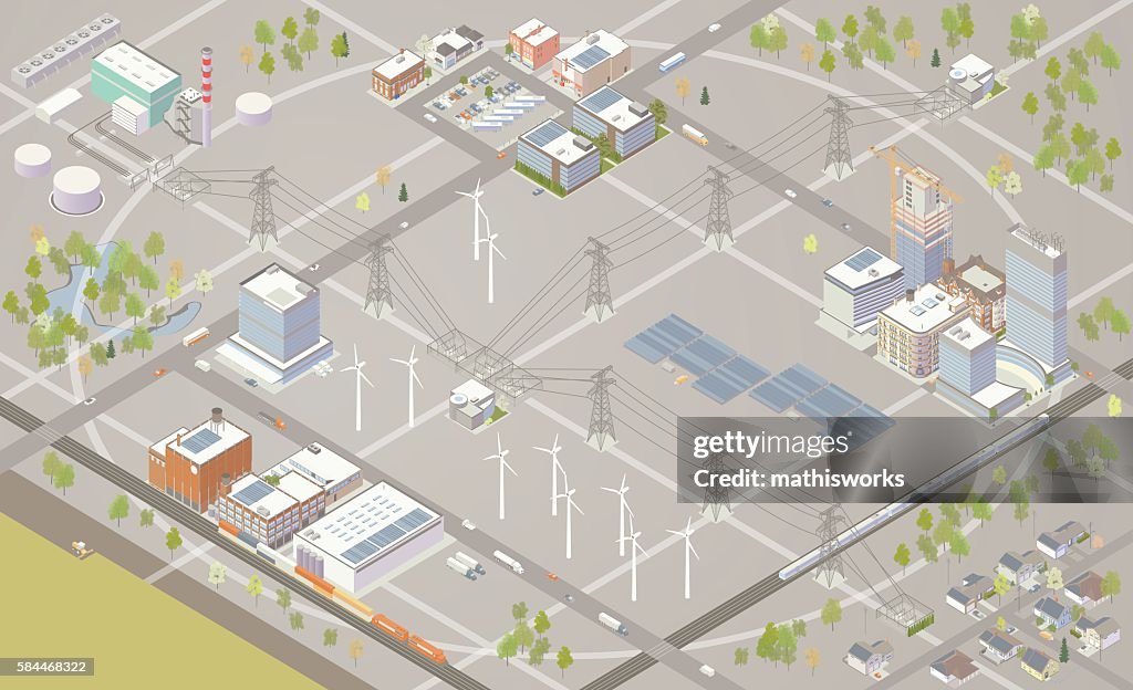 Intelligente Raster Illustrationen