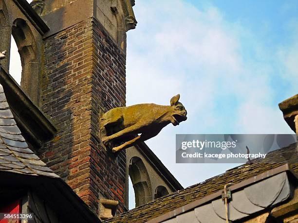 gargoyle - goch foto e immagini stock