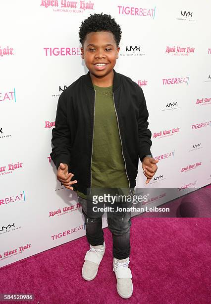 Benjamin Flores Jr. Attends TigerBeat's Official Teen Choice Awards Pre-Party Sponsored by NYX Professional Makeup and Rock Your Hair at HYDE Sunset:...