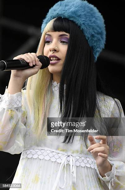Melanie Martinez performs during Lollapalooza at Grant Park on July 28, 2016 in Chicago, Illinois.