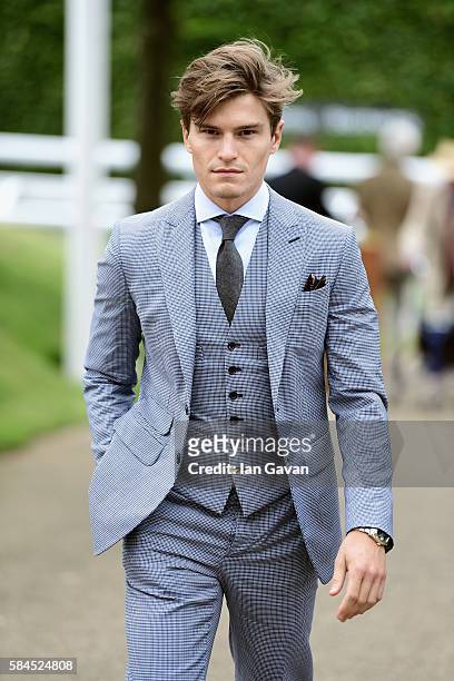 Oliver Cheshire attends the Qatar Goodwood Festival 2016 at Goodwood on July 29, 2016 in Chichester, England.
