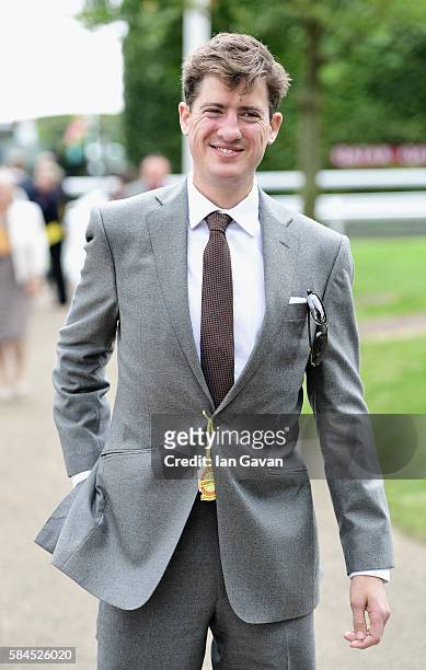 Matt Barber attends the Qatar Goodwood Festival 2016 at Goodwood on July 29, 2016 in Chichester, England.