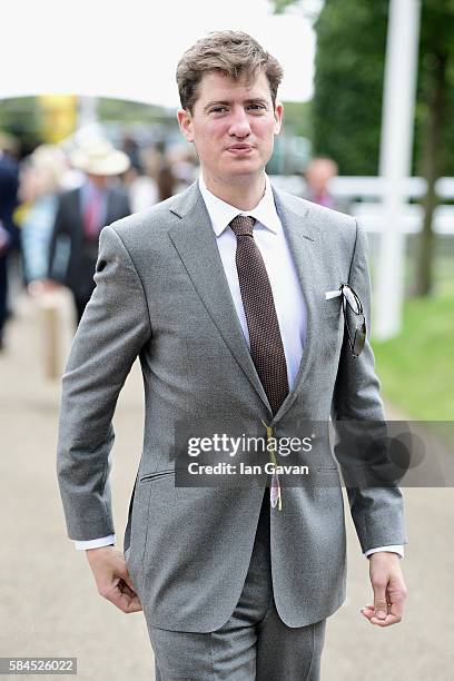 Matt Barber attends the Qatar Goodwood Festival 2016 at Goodwood on July 29, 2016 in Chichester, England.