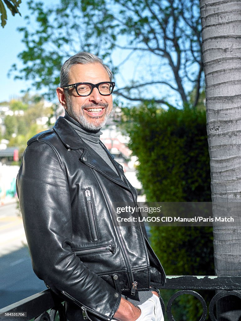 Jeff Goldblum, Paris Match Issue 3505, July 28, 2016