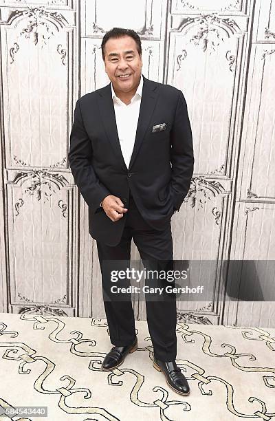 John Quinones attends AOL BUILD Presents to discuss his show "What Would You Do?" at AOL HQ on July 29, 2016 in New York City.