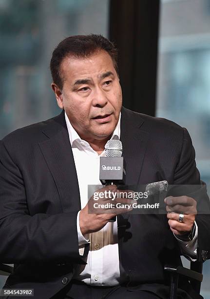 John Quinones attends AOL BUILD Presents to discuss his show "What Would You Do?" at AOL HQ on July 29, 2016 in New York City.