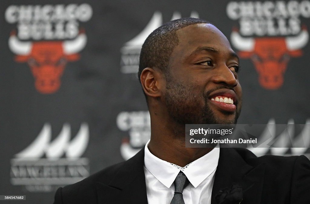 Chicago Bulls Introduce Dwyane Wade