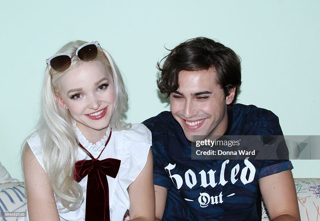 Dove Cameron & Ryan McCartan Visit Music Choice