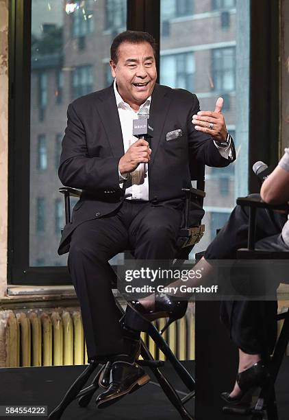 John Quinones attends AOL BUILD Presents to discuss his show "What Would You Do?" at AOL HQ on July 29, 2016 in New York City.