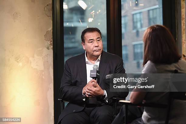 John Quinones attends AOL BUILD Presents to discuss his show "What Would You Do?" at AOL HQ on July 29, 2016 in New York City.