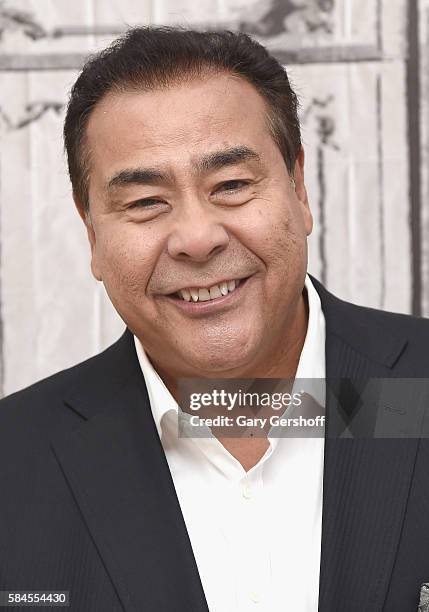 John Quinones attends AOL BUILD Presents to discuss his show "What Would You Do?" at AOL HQ on July 29, 2016 in New York City.