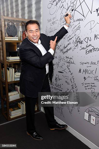 News correspondent John Quinones attends AOL Build presents John Quinones discussing the show "What Would You Do?" at AOL HQ on July 29, 2016 in New...