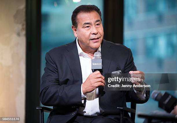 Host of "What Would You Do?" John Quinones attends AOL Build at AOL HQ on July 29, 2016 in New York City.