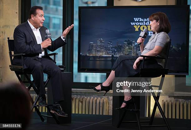 Host of "What Would You Do?" John Quinones attends AOL Build at AOL HQ on July 29, 2016 in New York City.