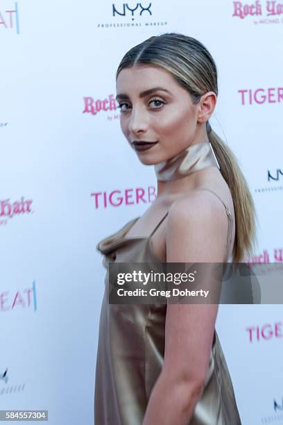 YouTuber and Actress Lauren Elizabeth arrives at the Tiger Beat's Pre-Party Around FOX's Teen Choice Awards at HYDE Sunset: Kitchen + Cocktails on...