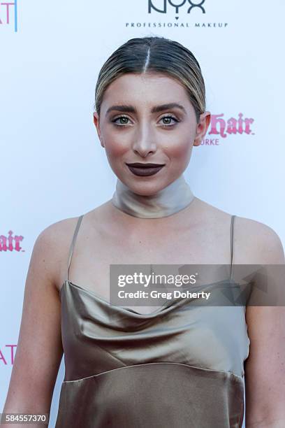 YouTuber and Actress Lauren Elizabeth arrives at the Tiger Beat's Pre-Party Around FOX's Teen Choice Awards at HYDE Sunset: Kitchen + Cocktails on...