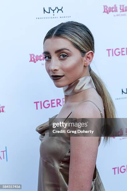 YouTuber and Actress Lauren Elizabeth arrives at the Tiger Beat's Pre-Party Around FOX's Teen Choice Awards at HYDE Sunset: Kitchen + Cocktails on...