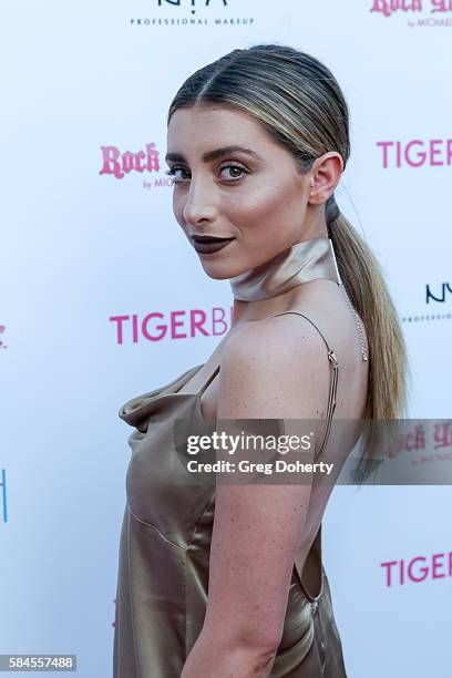 YouTuber and Actress Lauren Elizabeth arrives at the Tiger Beat's Pre-Party Around FOX's Teen Choice Awards at HYDE Sunset: Kitchen + Cocktails on...