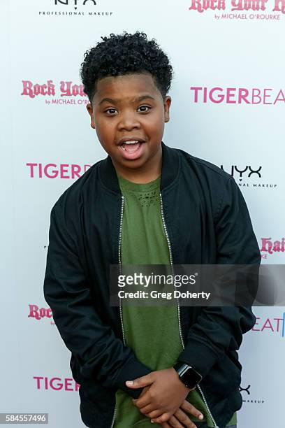 Actor Benjamin Flores Jr. Arrives at the Tiger Beat's Pre-Party Around FOX's Teen Choice Awards at HYDE Sunset: Kitchen + Cocktails on July 28, 2016...
