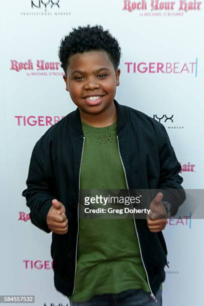 Actor Benjamin Flores Jr. Arrives at the Tiger Beat's Pre-Party Around FOX's Teen Choice Awards at HYDE Sunset: Kitchen + Cocktails on July 28, 2016...
