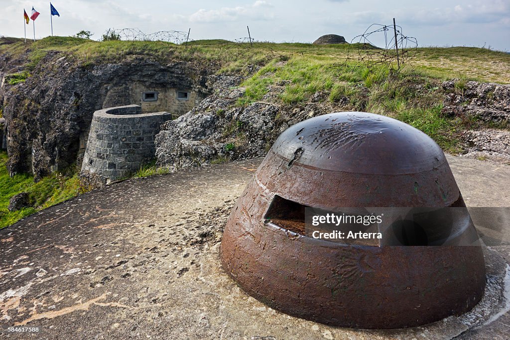 First Turret Armoured observation turret of the First World War One Fort de... News ...