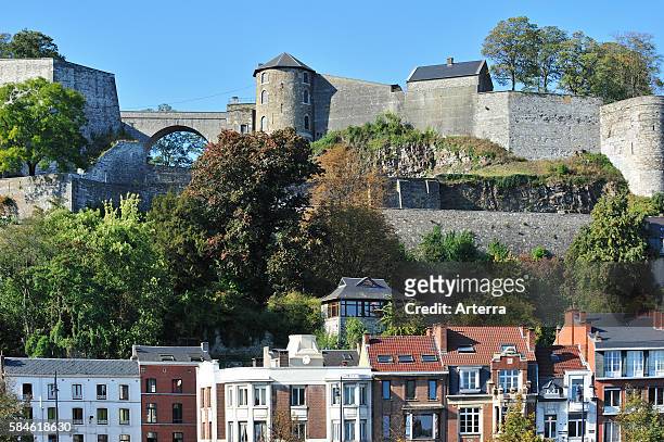 The Citadel / Castle of Namur along the river Meuse, Belgium.