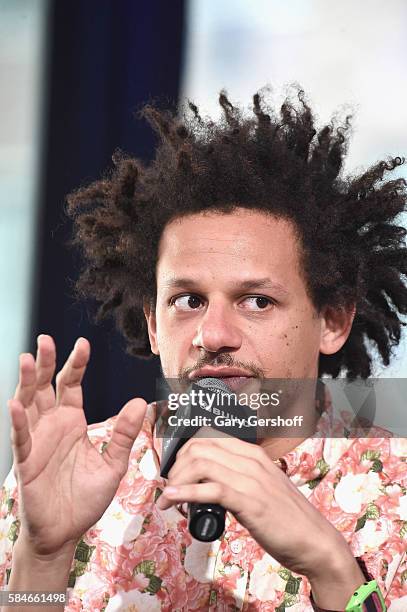 Comedian and actor Eric Andre attends AOL BUILD Presents to discuss "The Eric Andre Show" at AOL HQ on July 29, 2016 in New York City.