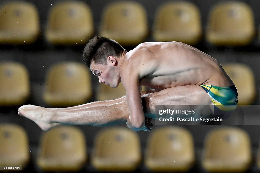 Maria Lenk Aquatics Centre Diving Practice