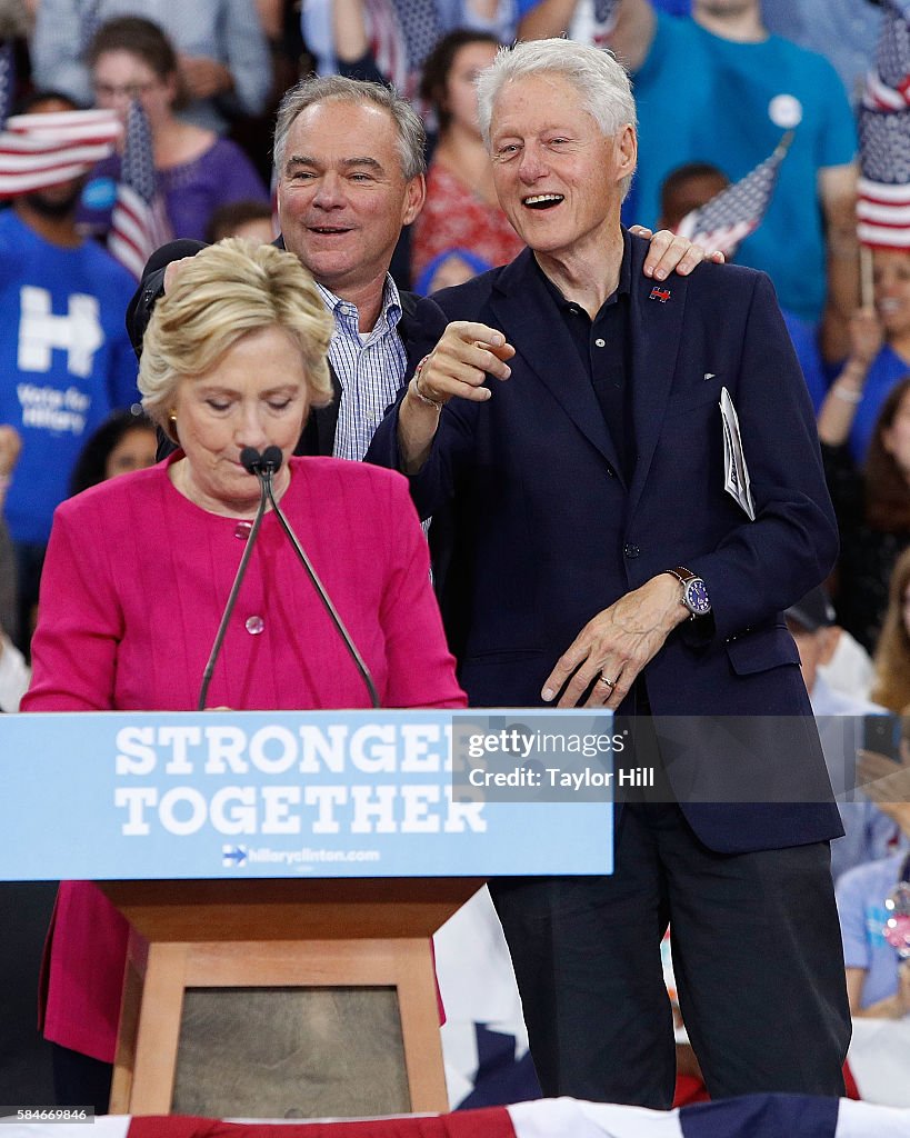 Hillary Clinton & Tim Kaine Rally - Philadelphia, PA
