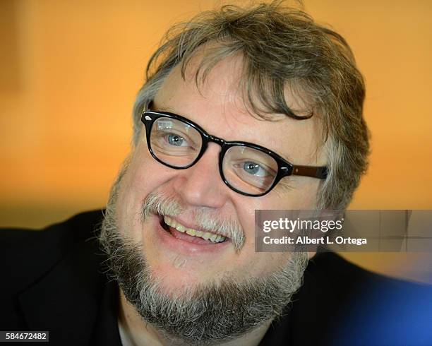 Guillermo Del Toro attends a book signing for "Guillermo Del Toro: At Home With Monsters" held at LACMA on July 29, 2016 in Los Angeles, California.