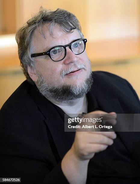 Guillermo Del Toro attends a book signing for "Guillermo Del Toro: At Home With Monsters" held at LACMA on July 29, 2016 in Los Angeles, California.