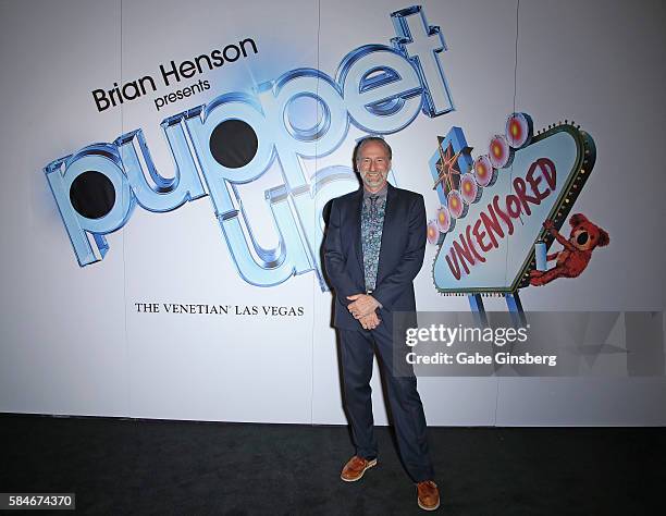Creator/producer Brian Henson attends Brian Henson presents "Puppet Up! - Uncensored" at The Venetian Las Vegas on July 29, 2016 in Las Vegas, Nevada.
