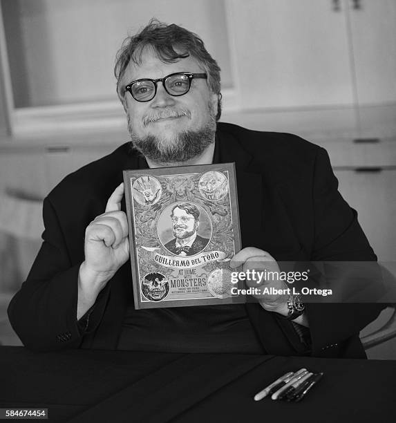 Guillermo Del Toro attends a book signing for "Guillermo Del Toro: At Home With Monsters" held at LACMA on July 29, 2016 in Los Angeles, California.