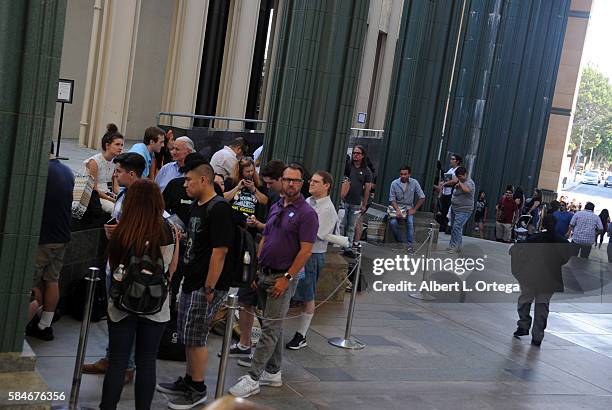 Atmosphere at the Guillermo Del Toro book signing for "Guillermo Del Toro: At Home With Monsters" held at LACMA on July 29, 2016 in Los Angeles,...