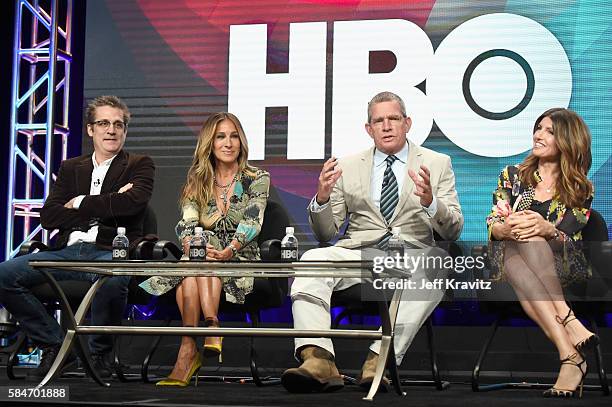 Executive producer/writer Paul Simms, Executive producer/actress Sarah Jessica Parker, Actor Thomas Haden Church and Creator/executive...